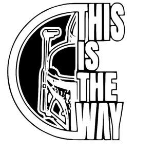 The Mandalorian This is the Way Vinyl  Sticker